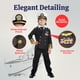 thumbnail image 3 of Costume Dress Up America Navy Admiral para niños, uniforme de capitán, 3 of 6