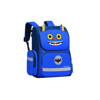 Mochila Escolar Gatman Infantil Niños 3D Azul