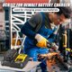 thumbnail image 2 of Cargador de Batería HSYFUNA DCB112 para Dewalt 12V Max de Litio, 2 of 6