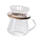 thumbnail image 5 of 1pc 300ml/600ml Verter sobre cafetera reutilizable con Anti-escaldado Portátil Cafetera de elaboración manual, 5 of 5