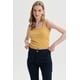 thumbnail image 1 of Polera Mujer Recogido Costado Amarillo, 1 of 4