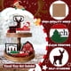 thumbnail image 4 of Bandeja navideña escalonada decorativa, 5 piezas de decoración de granja para interiores, letreros de madera con diseño de camión de ciervos de Feliz Navidad para invierno, decoración rústica navideña, 4 of 7