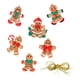 thumbnail image 3 of Decoración navideña colgante, diseño de escena de decoración de de Navidad con cuerda, regalo de Navidad, adornos colgantes navideños para anive 6 piezas hombre de jengibre, 3 of 5