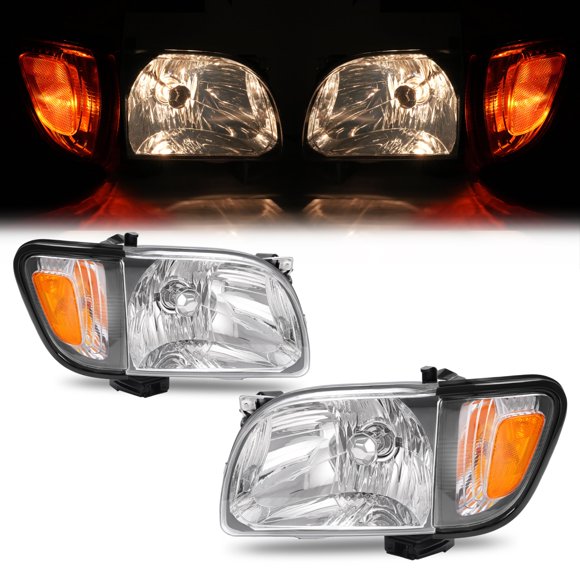 Faros HECASA para Toyota Tacoma 2001‑2004 con Bombillas (par)