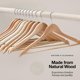 thumbnail image 4 of Perchas de madera Home It Premium, duraderas y antideslizantes, paquete de 20, 4 of 7