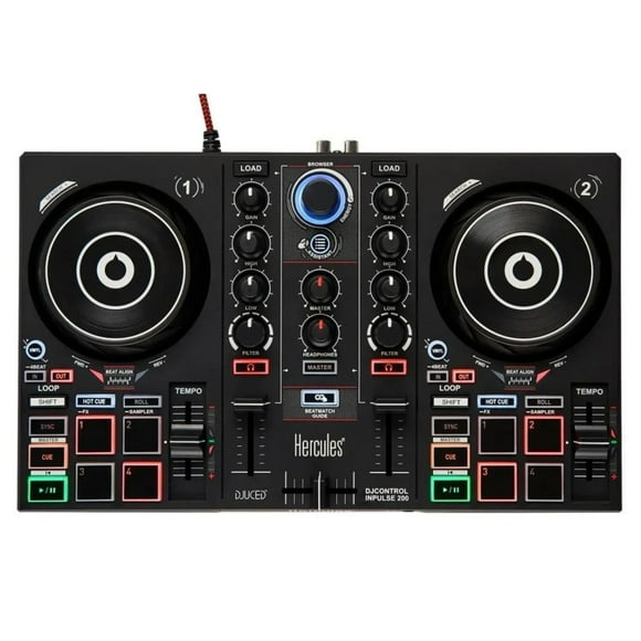Controlador de Dj Hercules Impulse 200