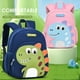 thumbnail image 2 of 1pc Children's Schoolbag Boys And Girls Large, Medium And Small Classes Early Education Kindergarten Baby Entrance New Anti-lost Dinosaur Backpack For School Opens, 2 of 3