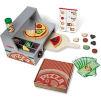 Set Pizza De Madera Melissa Doug 41 Piezas