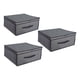 thumbnail image 1 of Pack 3 Cajas Organizadoras Plegables Closet Ropa Grande, 1 of 3
