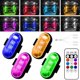 thumbnail image 1 of Luces LED Furlerkam inalámbricas, 8 colores, 10 modos, 4 unidades, 1 of 8