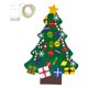 thumbnail image 2 of Fieltro De árbol De Navidad Conjunto Adornos Desmontables Colgantes De Pared Regalo B 30pcs, 2 of 5