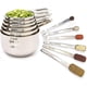 thumbnail image 1 of Set de tazas y cucharas medidoras Simply Gourmet de acero inoxidable, 1 of 8