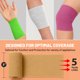 thumbnail image 5 of MEDca Self Adherent Wrap, Athletic Tape Rolls and Sports Adhesive Bandages (3 in x 5 Yards) - 6 Pack, 5 of 10