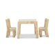 thumbnail image 1 of Mesa 2 Sillas Kids 54.4X77.4X63 Cm Blanco, 1 of 11