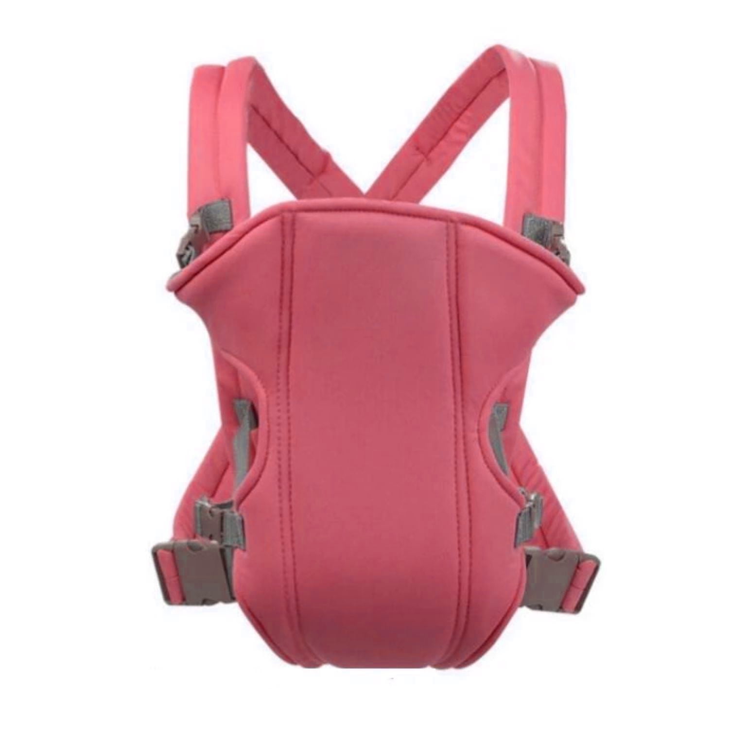 Importclick - Mochila Portabebés Ergonómica Acolchado Rojo