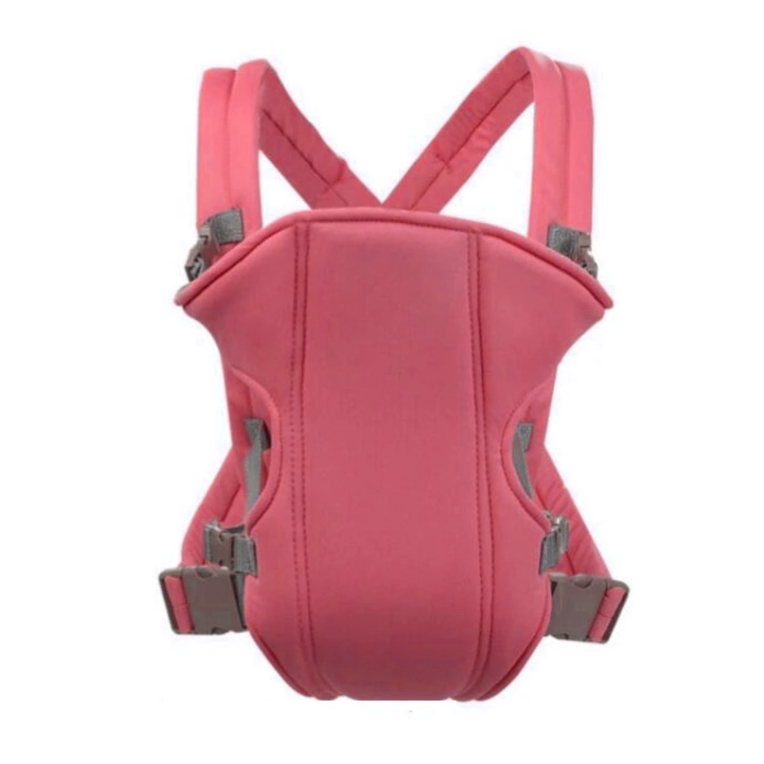 Importclick - Mochila Portabebés Ergonómica Acolchado Rojo