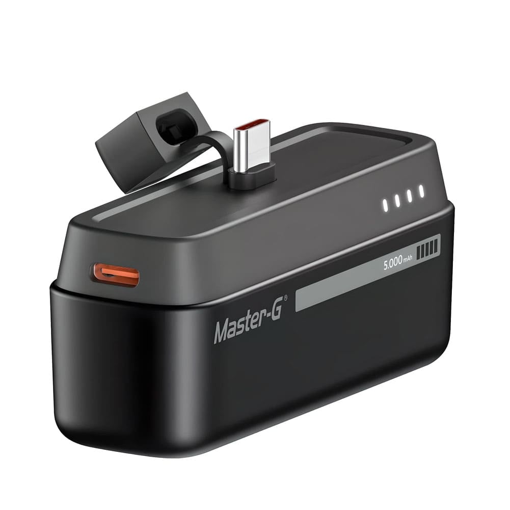 Master G - Batería Externa Powerbank 5000 Mah Emergencia Usb-c