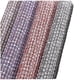 thumbnail image 3 of XmhyTop Juego de 6 Manteletes Individuales para Mesa, Hechos de PVC Resistente, Antideslizantes y Termorresistentes, Ideal para Hogares, Restaurantes y Cocinas, Estilo C, 45*30cm, Gris oscuro, 3 of 5