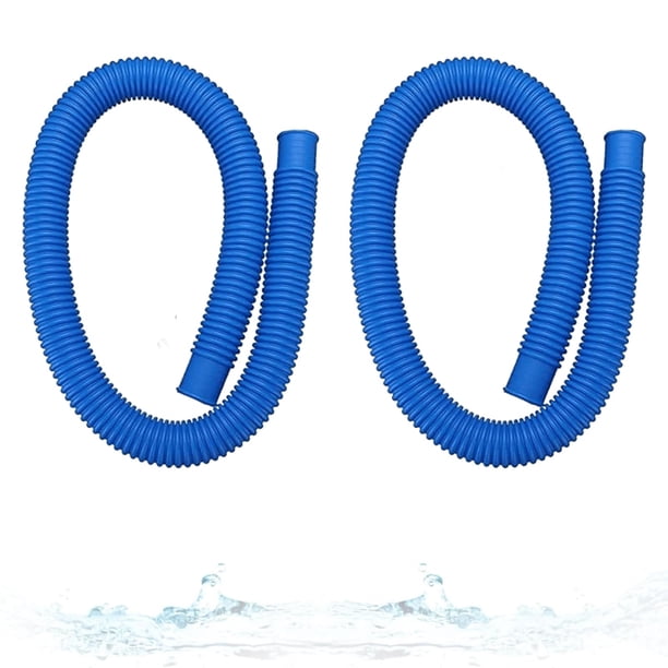 Manguera Para Piscina De 91 5 Cm (3 Pies) Y 3 8 Cm (1 5 Pulgadas) Repuesto Paquete De 2 Azul