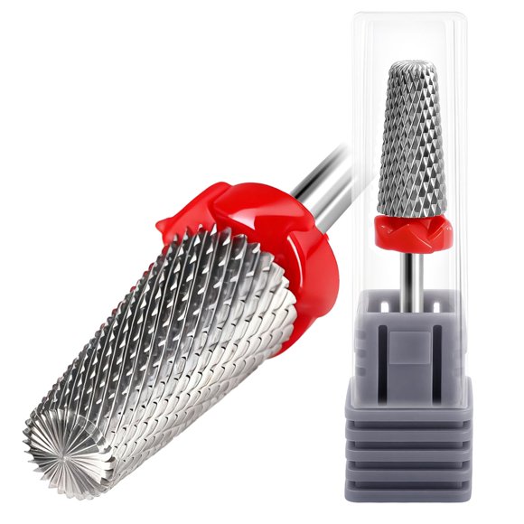 Broca para Taladro de Uñas FANTEXY 2,35 mm Carburo Fina 5 en 1