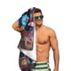 thumbnail image 5 of Fuera del Nido Toalla de playa de secado rápido con diseño temático, regalo para mujeres y niñas, ideal para cumpleaños, fans, amantes de la música, uso en la playa o al aire libre, 78 × 180 cm, 5 of 6