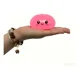 thumbnail image 3 of Squishy Mochi Rosa Pelota Antiestrés Con Glitter, 3 of 6