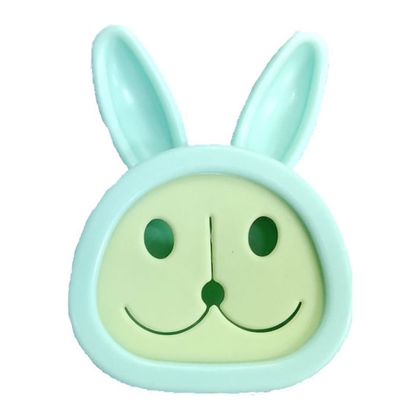 1pc, Kitchen Towel Holder, Self Adhesive Wall Dish Towel Hook, Rabbit Shape Wall Mount Towel Holder For Bathroom, Kitchen And Home, Wall, Cabinet, Garage, No Drilling Required