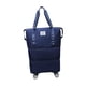 thumbnail image 5 of Bolsa De Lona Con Ruedas Para Ropa, Bolso De Mano Con Ruedas Para Exteriores, Deportes, Fitness, Azul Oscuro, 5 of 5