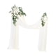 thumbnail image 3 of Arco De Boda Con Flores Y Cortinas Verdes Para La Boda Festiva Del Día De San Valentín, 3 of 5