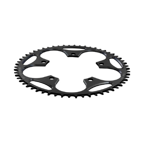 Magideal - 130Bcd Bicicleta Estrecha Cadena Ancha Piñón Accesorios De Fácil Instalación, Reemplazo, Cadena De Bicicleta Redonda Cadena De Bicicleta Para Biciclet 50T