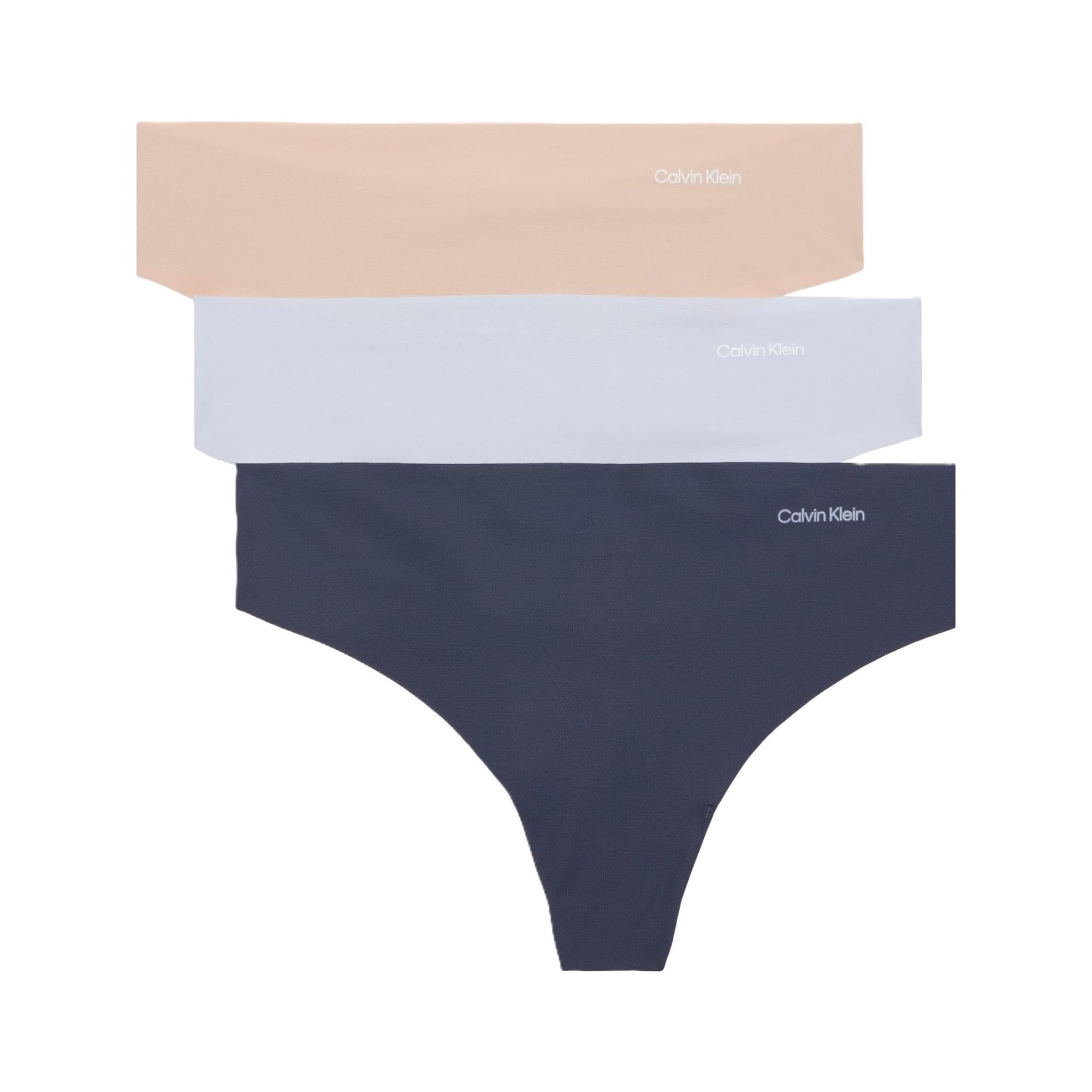 Pack De 3 Bragas Calvin Klein Invisibles Sin Costuras