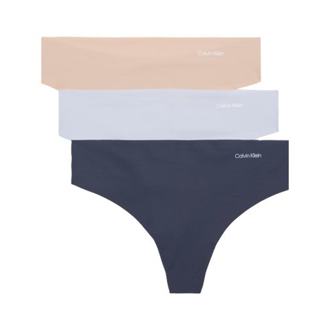 Pack De 3 Bragas Calvin Klein Invisibles Sin Costuras