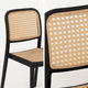 thumbnail image 5 of Silla Negra – Textura Ratán, Plástico Reforzado y Estilo Contemporáneo, 5 of 8