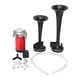 thumbnail image 3 of 178DB 12V Super Loud Dual Trumpet Air Horn Compressor Kit Para El Carro Del Barco Del Coche, 3 of 5