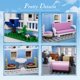 thumbnail image 3 of Set de juguetes de bloques de construcción Gilmore House en Stars Hollow, 1107 piezas, 3 of 7