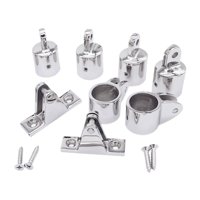 Ioensy - Accesorios Superiores Para Toldo De Barco, Profesional, Resistente, Fácil De Instalar, Acero Inoxidable, 22Mm