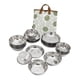 thumbnail image 3 of 20 piezas vajilla para acampada, juego de platos y cuencos, organizador con bolsa de almacenamiento, Kit de comedor para acampar, actividades al aire, 3 of 5