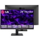 thumbnail image 1 of Monitor LG de 24" FHD IPS 100Hz FreeSync 99 % sRGB, 1 of 7