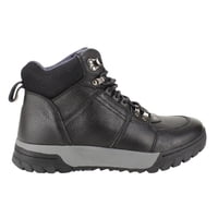 Botín Nat Geo Outdoor Cuero Texturado Negro