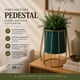thumbnail image 5 of Porta Macetero Pedestal Maceta Plantas Metalico Decorativo turquesa, 5 of 9