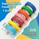 thumbnail image 2 of Cinta Adhesiva De Colores Rainbow 2 54 Cm X 41 15 M 7 Rollos, 2 of 8