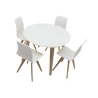 Bothyi - Juego De Mesa Y Sillas Para Casa De Muñecas, Escala 1:12, Ideal Como Regalo Para Proyectos De Bricolaje, Mesa De Arena