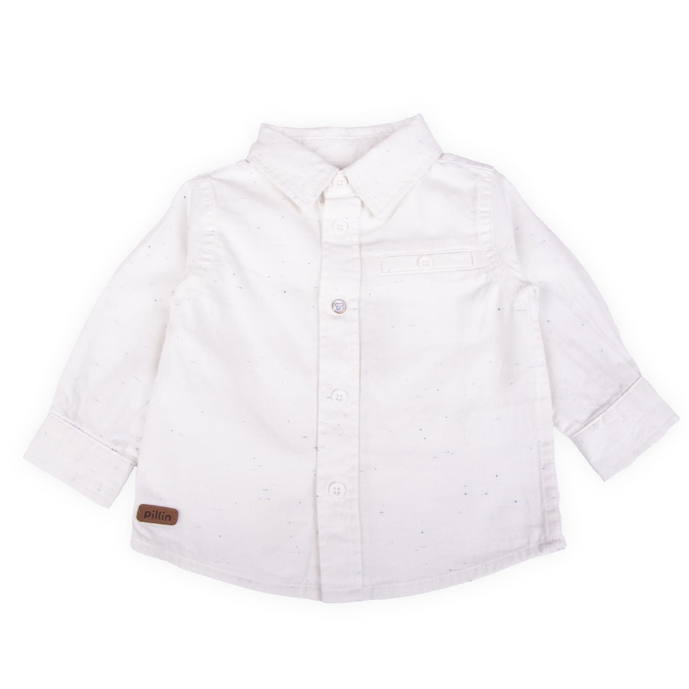 Camisa Bebé Niño Blanco Pillin