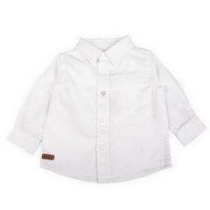 Camisa Bebé Niño Blanco Pillin