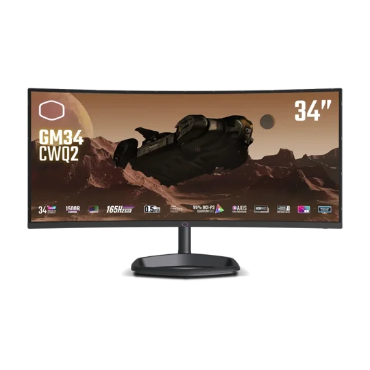 Monitor Gamer Cooler Master 34" Gm34-cwq2 Curvo 165 Hz