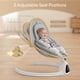 thumbnail image 4 of Columpio para Bebé FasonBaby Bluetooth 3 Posiciones de Asiento 5 Velocidades Control Remoto, 4 of 7