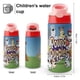 thumbnail image 2 of Pound PuppiesBotella de Agua con Tapa Pop Top de Un Toque, Acero Inoxidable, a Prueba de Fugas, para Deportes, Botella Infantil rosa 12 oz, 2 of 6