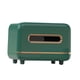 thumbnail image 5 of Caja De Pa?uelos Multifuncional 4 En 1 Para Oficina En Casa, Sala De Estar, Papelería Para Coche, Verde Oscuro, 5 of 5