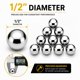 thumbnail image 3 of Bolas de Acero BC Precision 1,3 cm Cromadas - Pack de 10, 3 of 7