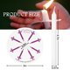 thumbnail image 3 of Velas helly 200 unidades 13 cm blancas sin perfume, 3 of 7